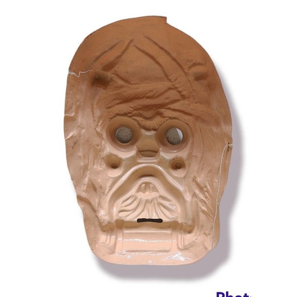 Vintage Star Wars Tusken Raider Halloween Mask - RARE!! - Picture 5 of 5